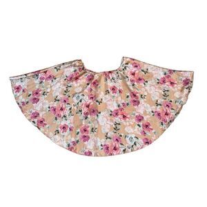 ❤️‍🔥Rainbow Women's Floral Satin Mini Skirt - Size Large